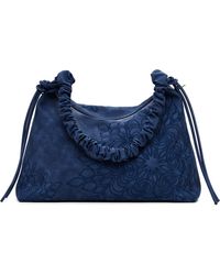 Desigual - Mandala Embossed Faux Leather Shoulder Bag - Lyst