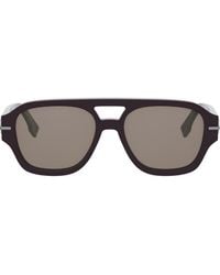Fendi - Graphy 55Mm Geometric Sunglasses - Lyst