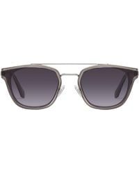 Quay - Getaway 44mm Gradient Square Sunglasses - Lyst