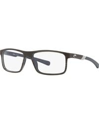Costa - 55Mm Rectangle Optical Glasses - Lyst