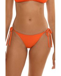Becca - Color Code Side Tie Bikini Bottoms - Lyst