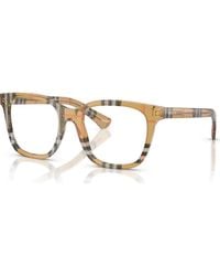 Burberry - 52Mm Square Optical Glasses - Lyst