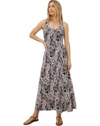 Pact - Organic Cotton Fit & Flare Open Back Maxi Dress - Lyst