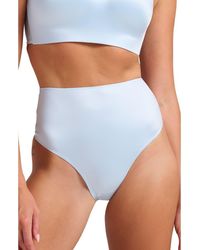 Siella - Smooth Satin Thong - Lyst