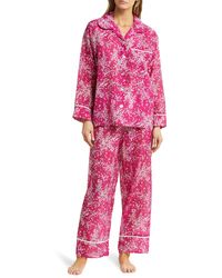 Papinelle - Cheri Blossom Cotton & Silk Pajamas - Lyst