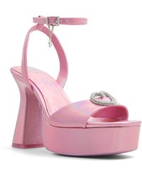 ALDO - X Barbie Party Ankle Strap Platform Sandal - Lyst