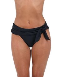 Sunshine 79 - Solid Sash Hipster Bikini Bottoms - Lyst