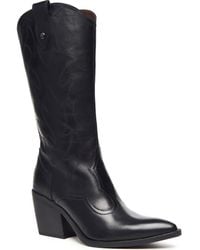 Nero Giardini - Texan Pointed Toe Western Boot - Lyst