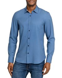 Con.struct - Hexagon Geo Woven Long Sleeve Basic - Lyst