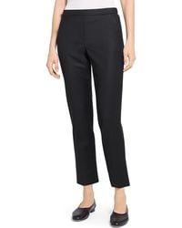 Theory - Sleek Flannel Treeca Pull-On Pants - Lyst