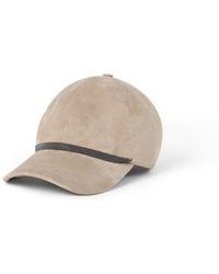 Brunello Cucinelli - Baseball Cap With Monili - Lyst