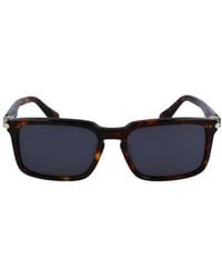 Ferragamo - Gancini Evolution 56Mm Rectangular Sunglasses - Lyst