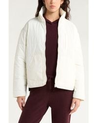 Zella - Quilted Packable Jacket - Lyst