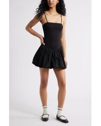 BP. - Drop Waist Bubble Minidress - Lyst