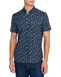 Con.struct - Pine Cone Woven Short Sleeve Basic - Lyst