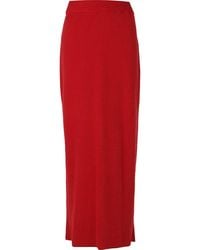 Alexandra Bu - Cherry Knit Skirt Fluffy Skirt - Lyst