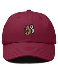 Alix - Squirrel Embroidered Outdoor Cap - Lyst