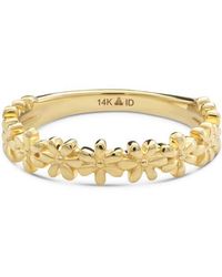 DEVATA - Daisy Flower Ring - Lyst