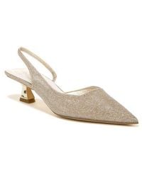 Sarto - Devin Kitten Heel Slingback Pump - Lyst