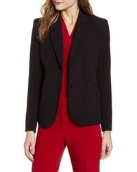 Anne Klein - Two-Button Stretch Blazer - Lyst