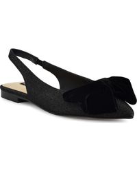 Nine West - Junnie Pointed Toe Slingback Flat - Lyst