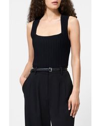 French Connection - Ottoman Crinkle Sleeveless Top - Lyst