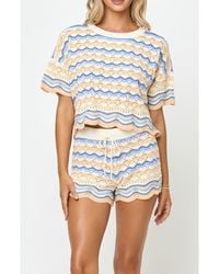 LSPACE - Sun Chaser Stripe Top - Lyst