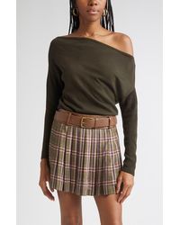 Ramy Brook - Chance Wool Off The Shoulder Sweater - Lyst