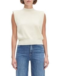 FAVORITE DAUGHTER - The Whitney Sleeveless Knit Crop Top - Lyst