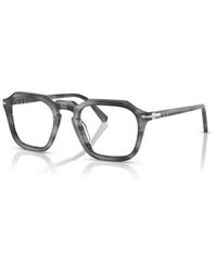 Persol - 50Mm Square Optical Glasses - Lyst