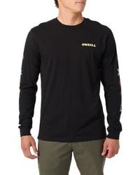 O'neill Sportswear - Vibez Long Sleeve Graphic T-Shirt - Lyst