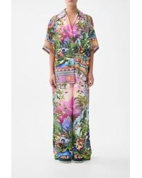 CAMILLA - Button Front Lounge Pant - Lyst