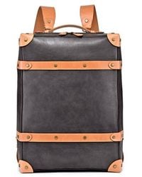 Old Trend - Speedwell Small Leather Trunk Backpack - Lyst