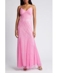 Jump Apparel - Gatsby Beaded A-line Gown - Lyst