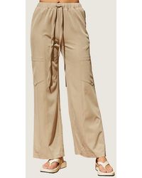 Crescent - Pull On Tencel Blend Pants - Lyst