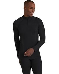 FALKE - Wool Tech Zip Base Layer Top - Lyst