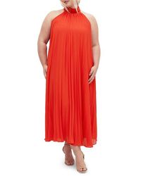 City Chic - Aida Sleeveless Maxi Dress - Lyst
