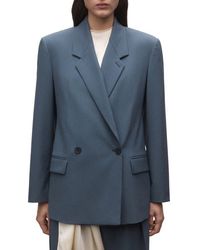 Mango - Double Breasted Suit Jacket - Lyst
