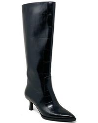 Shu Shop - Vanessa Pointed Toe Knee High Kitten Boot - Lyst