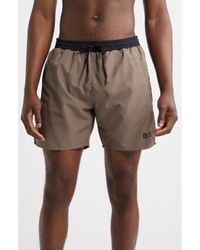 BOSS - Starfish Volley Swim Trunks - Lyst