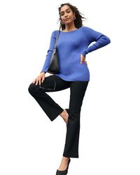 Jessica London - Stretch Denim Flared Leg Jegging - Lyst