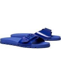 Tory Burch - Buckle Slide Sandal - Lyst