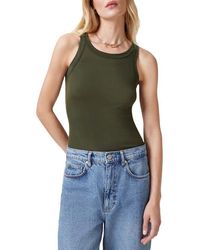 AllSaints - Rina Rib Tank - Lyst