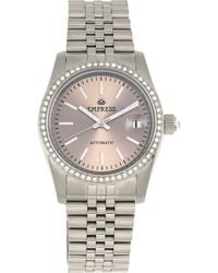 Empress - Constance Automatic Bracelet Watch With Date - Lyst