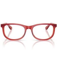 Ray-Ban - 46Mm Rectangle Optical Glasses - Lyst