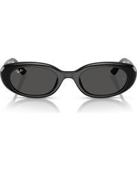 Ray-Ban - 53Mm Pillow Oval Sunglasses - Lyst
