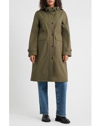 Sam Edelman - Hooded Longline Coat - Lyst