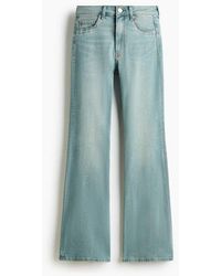 H&M - Flared High Waist Jeans - Lyst
