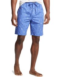 Polo Ralph Lauren - Liberty Cotton Drawstring Pajama Shorts - Lyst