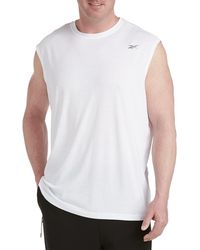 Reebok - Big & Tall Performance Jersey Tech Muscle Tee - Lyst